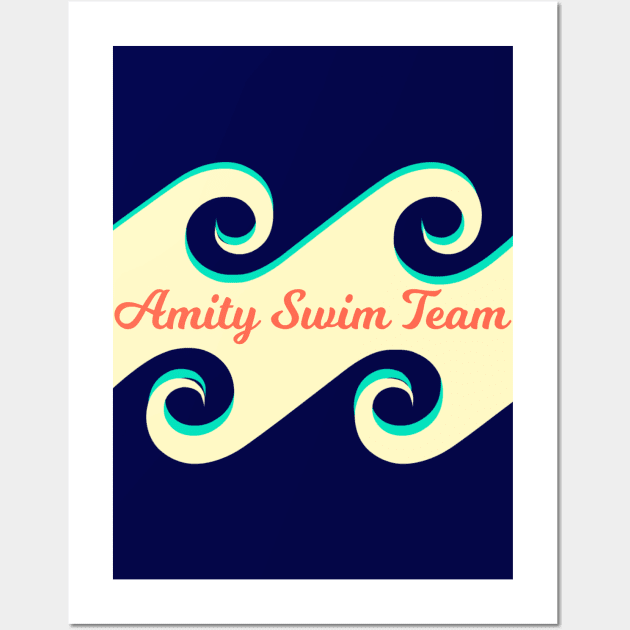 Amity Swim Team Wall Art by TheDaintyTaurus